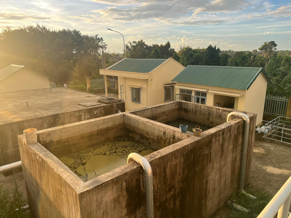 Công trình cấp nước sinh hoạt tập trung tại xã Ea Nuôl với nguồn kinh phí gần 15 tỷ đồng.