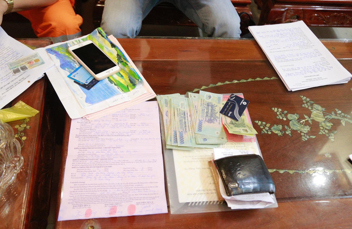 Tang vật bị thu giữ.