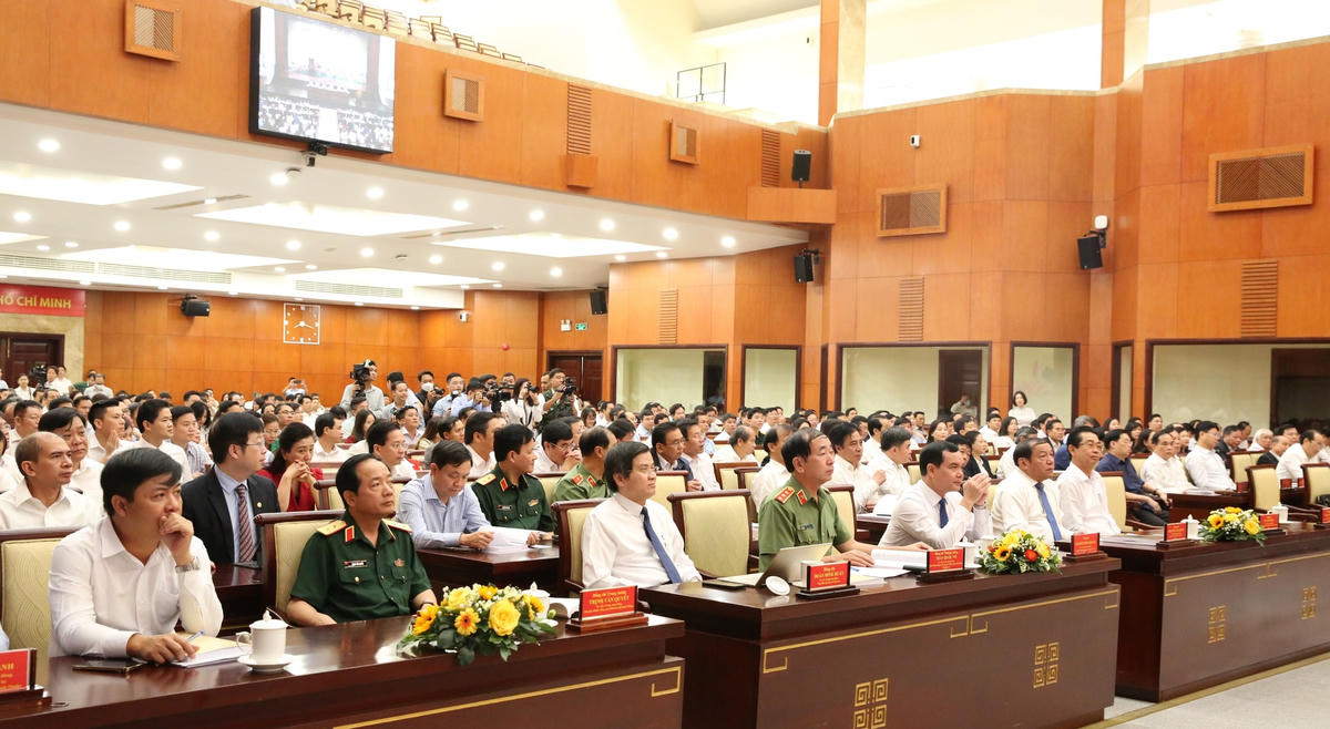 Đại biểu tham dự Hội nghị. (Ảnh: Hồng Phúc).