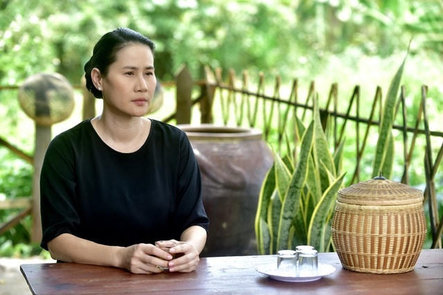 Thân Thúy Hà với vai diễn trong phim.