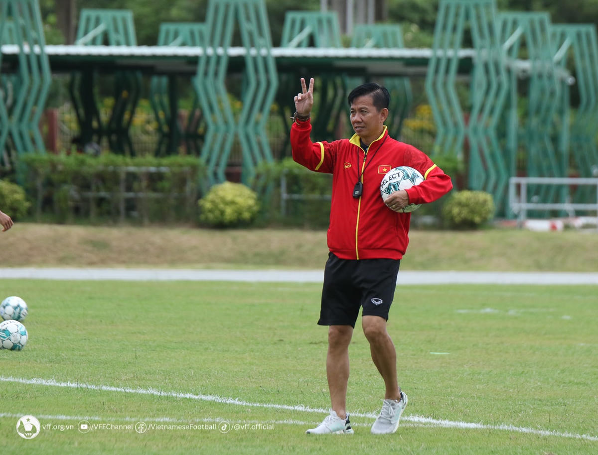 HLV Hoàng Anh Tuấn. Ảnh: VFF.