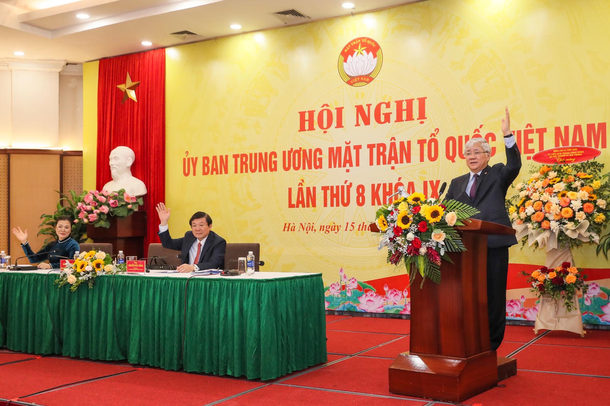 Phát huy vai trò của Mặt trận trong tham gia xây dựng Đảng, chính quyền trong sạch, vững mạnh