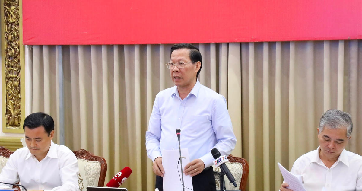 Ông Phan Văn Mãi chỉ đạo đẩy mạnh triển khai giải ngân đầu tư công trên địa bàn thành phố.