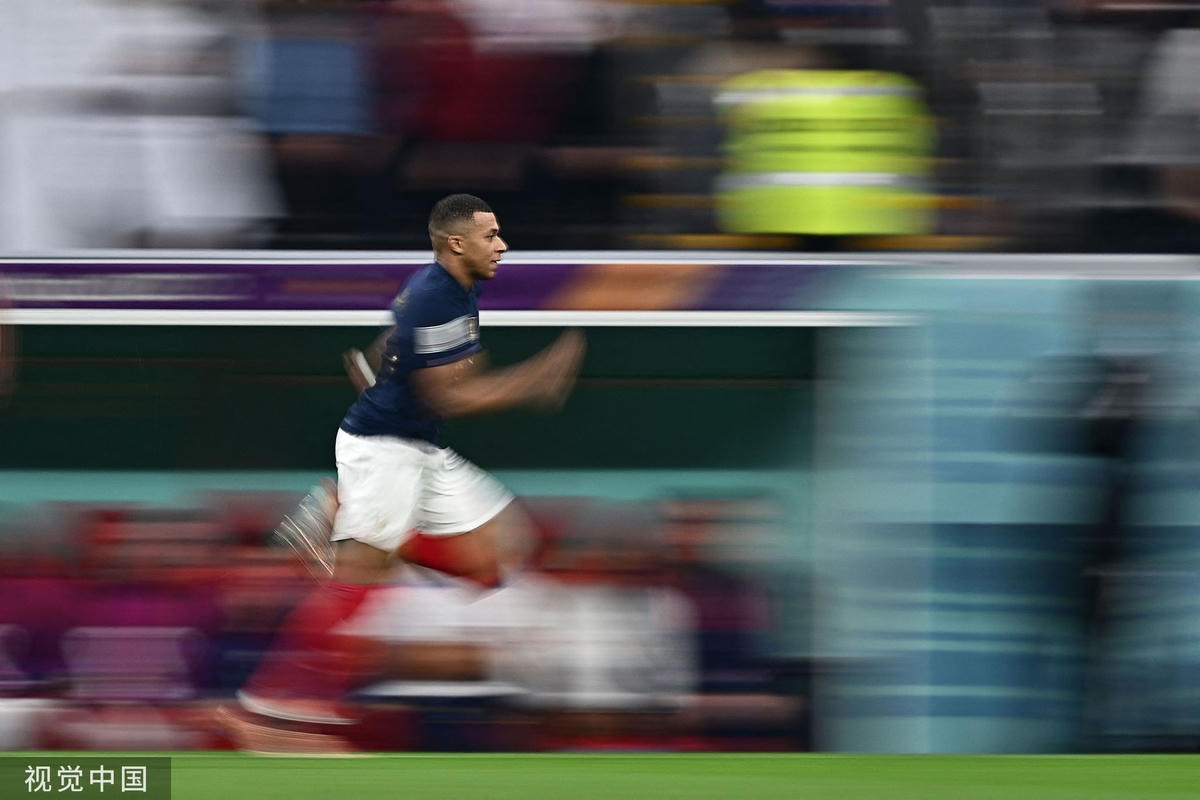 Tốc độ là thế mạnh số 1 của Mbappe. Ảnh: Tân Hoa Xã.