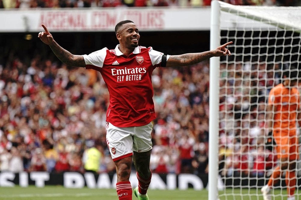 Jesus thi đấu ấn tượng trong màu áo Arsenal. (Nguồn: Getty Images).