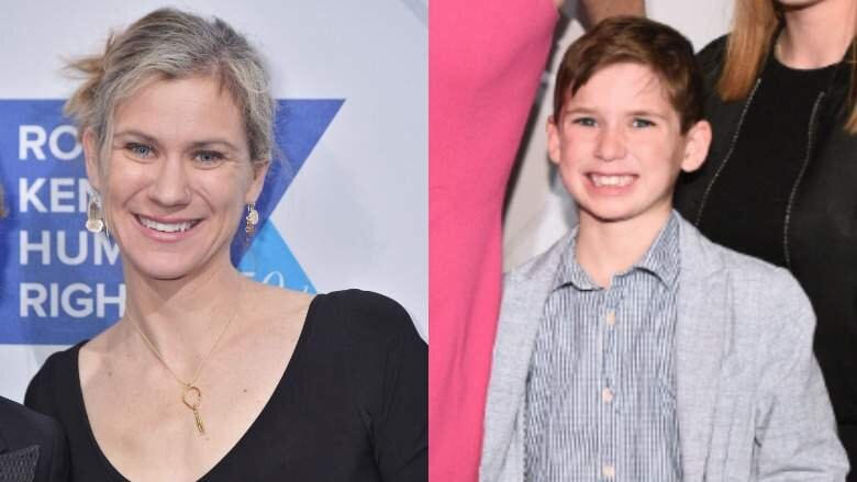 Maeve Kennedy Townsend McKean (40 tuổi) cùng con trai 8 tuổi Gideon Joseph Kennedy McKean. Ảnh: News NPR.