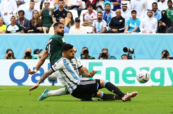 Al Shehri ghi bàn gỡ hòa cho Saudi Arabia