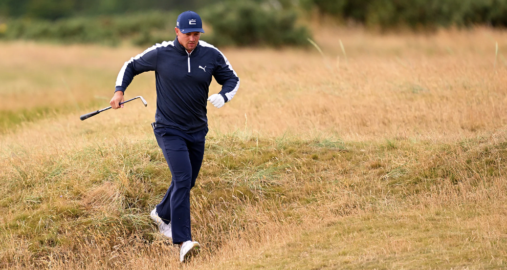 Bryson DeChambeau trong ngày đầu tại The Open Championship 2022 (Ảnh: Getty).
