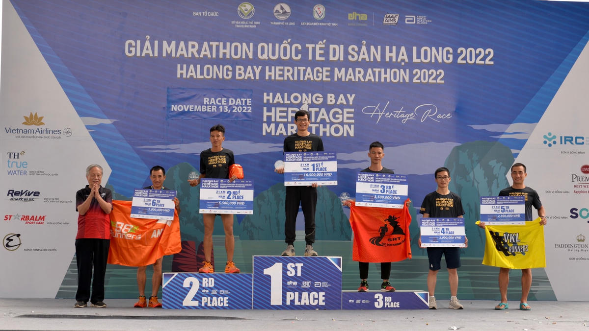 Hơn 5.000 VĐV chinh phục Giải Halong Bay Heritage Marathon 2022