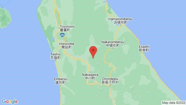 Trận động đất xảy ra vào hồi 0h35 ngày 11/8 tại thị trấn Nagakawa. (Nguồn: Google maps).