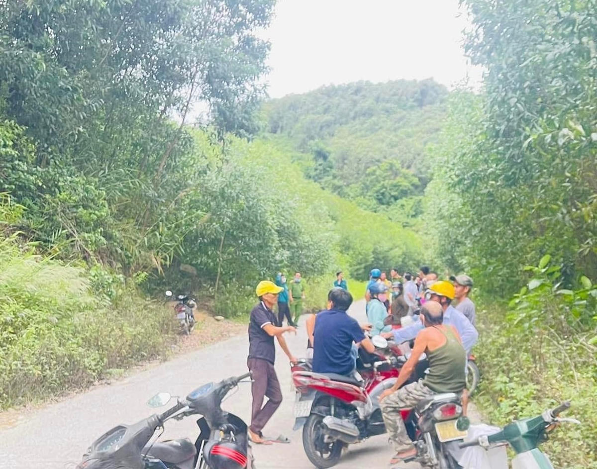 Nơi phát hiện thi thể anh S. (Ảnh CTV).