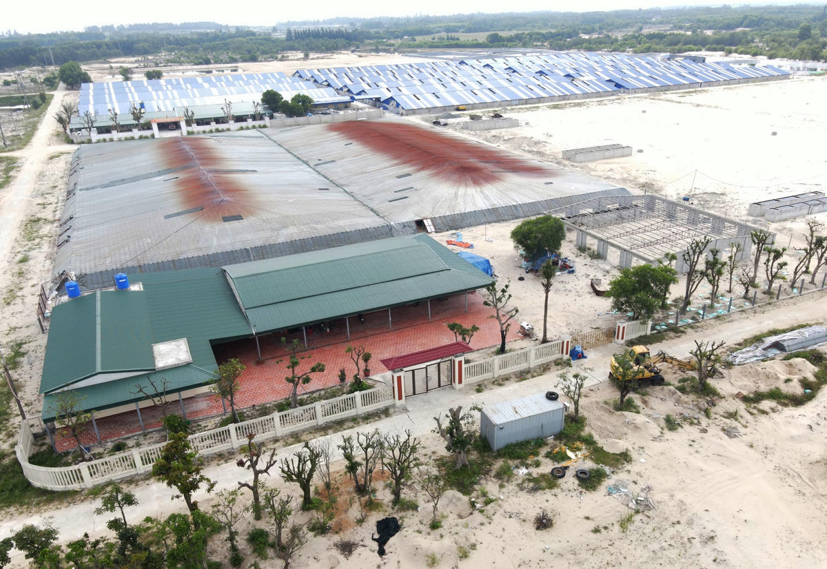 Dự án "khủng", tọa lạc trên phần đất rộng hơn 10 ha.