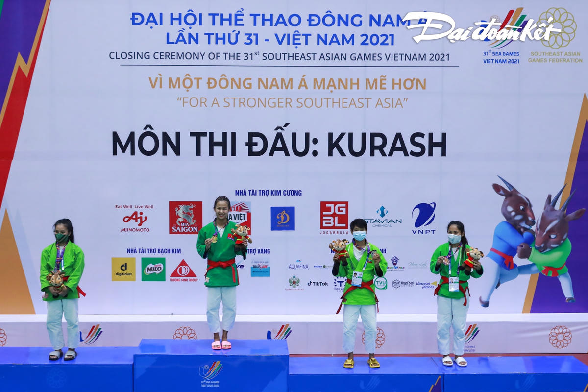 'Cơn mưa' Huy chương Vàng của đội tuyển Kurash Việt Nam