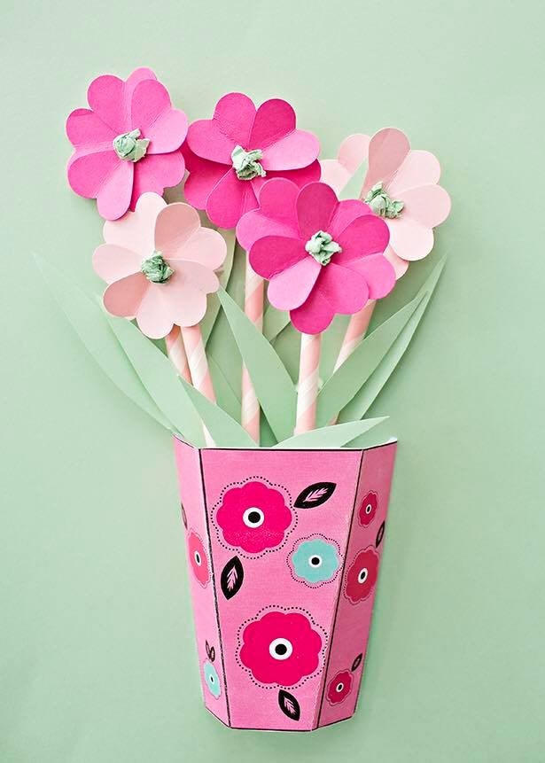 Những mẫu thiệp 20-10 handmade đẹp, sinh động