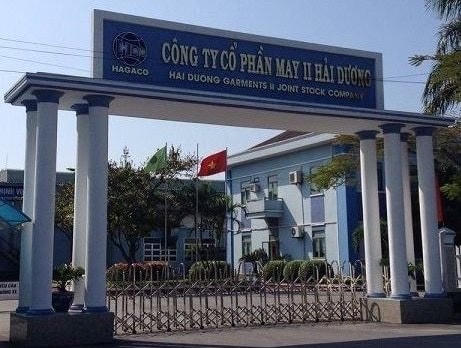 Công ty cổ phần may II Hải Dương.