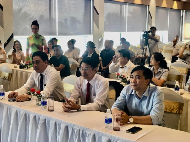 Quang cảnh buổi họp báo về giải thưởng Cánh diều 2021