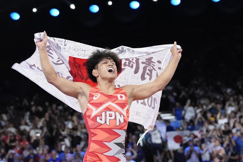 Kotaro Kiyooka giúp Nhật Bản giành vị trí thứ 3 chung cuộc. (Nguồn: AP) Olympic_Paris_nhat_ban_1108.jpg