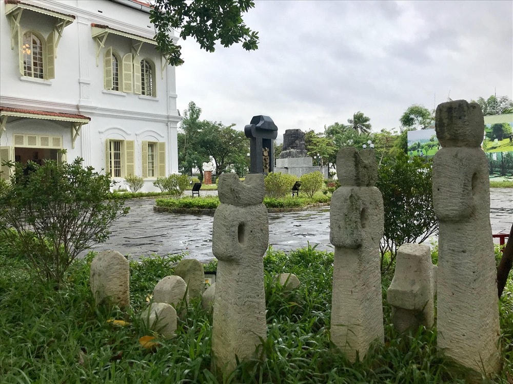 Một góc Trung tâm nghệ thuật Điềm Phùng Thị ở Huế.  