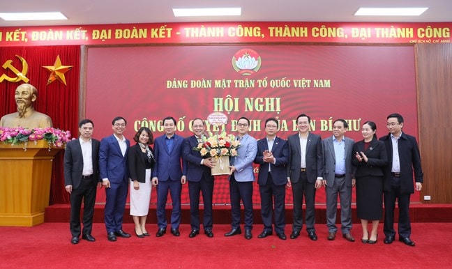 Ông Hoàng Công Thủy được điều động, chỉ định tham gia Đảng đoàn MTTQ Việt Nam