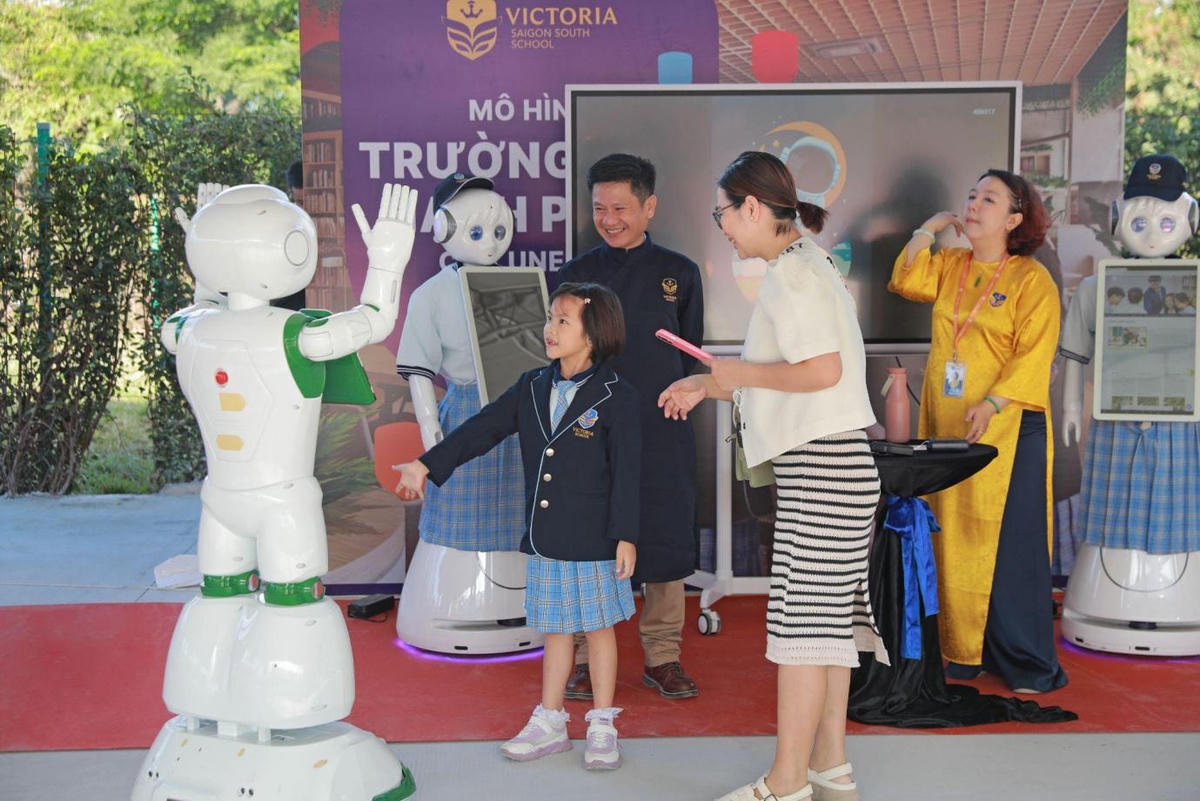 Trường Khải Hoàn - Nam Sài Gòn khánh thành, mở ra năm học đầu tiên với mô hình Happy School