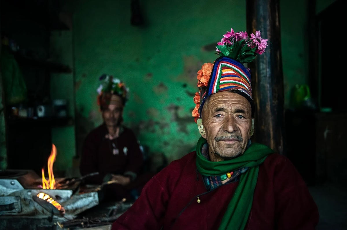 Tộc người Brogpas được coi là “ngôi làng cuối cùng của người Aryan”. Ảnh: VICE.