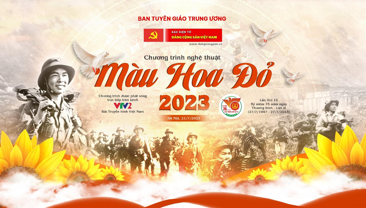 Lan tỏa hành trình 16 năm 'Màu hoa đỏ'