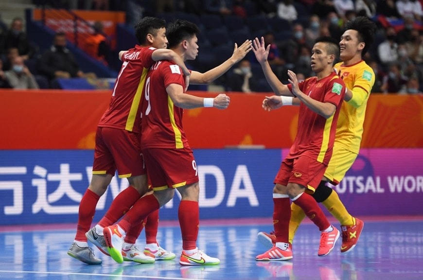 ĐT Việt Nam thuộc nhóm hạt giống số 1 tại Vòng loại giải futsal châu Á 2024. Ảnh: VFF.