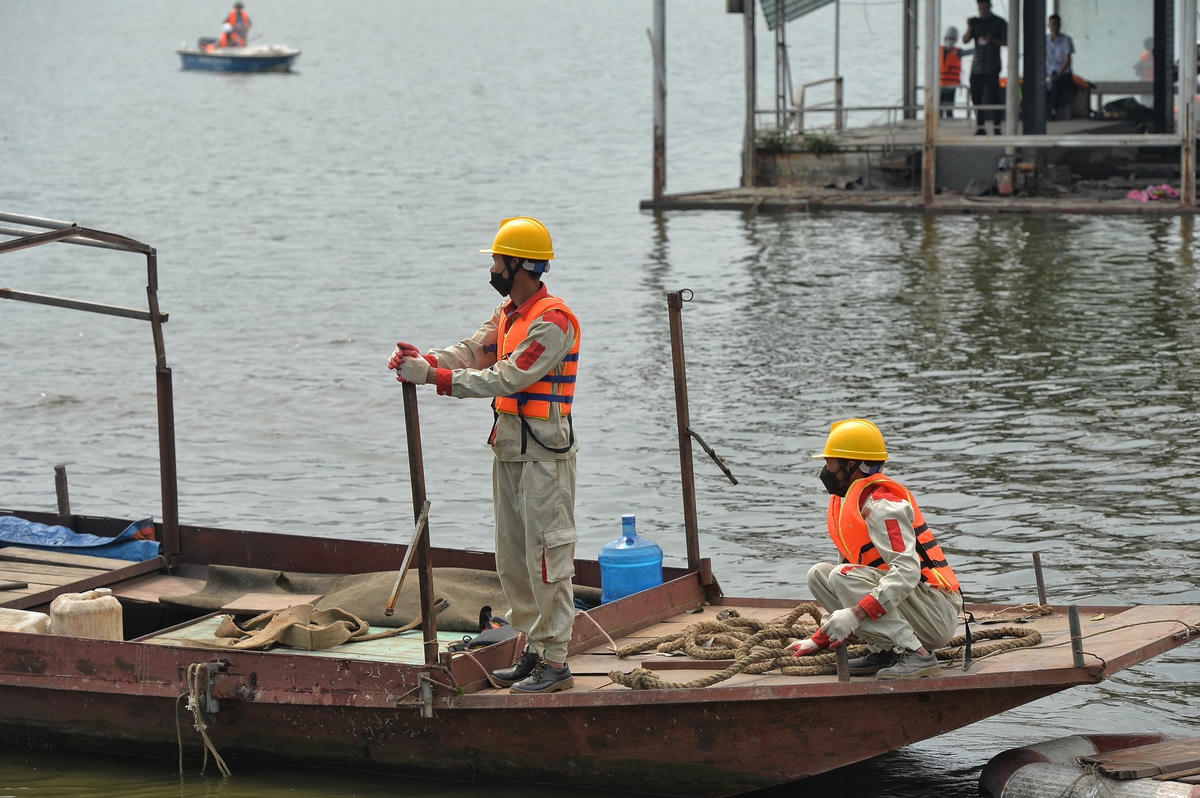 Công tác tháo dỡ đảm bảo an toàn.