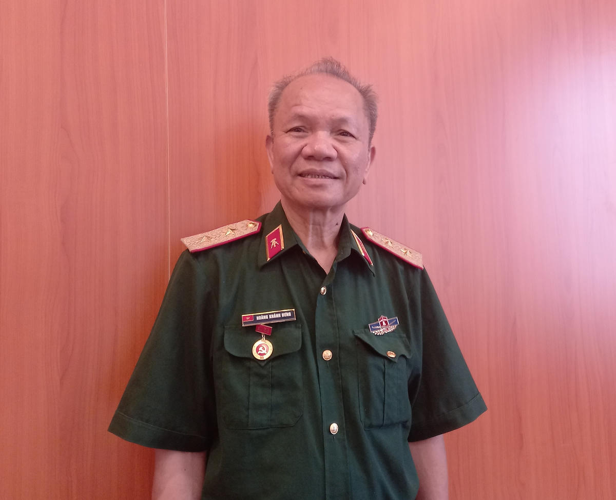 Trung tướng Hoàng Thành Hưng.
