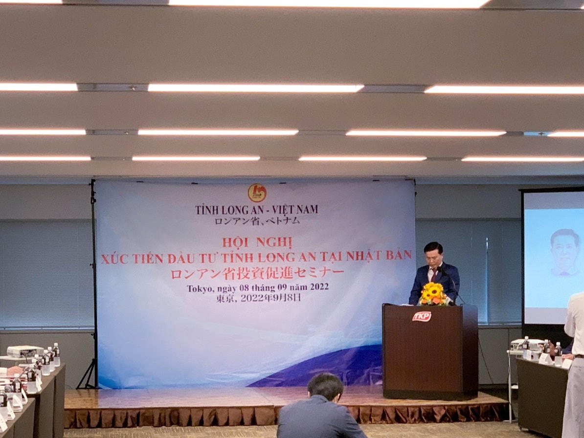 Hội nghị xúc tiến đầu tư tỉnh Long An tại Nhật Bản.