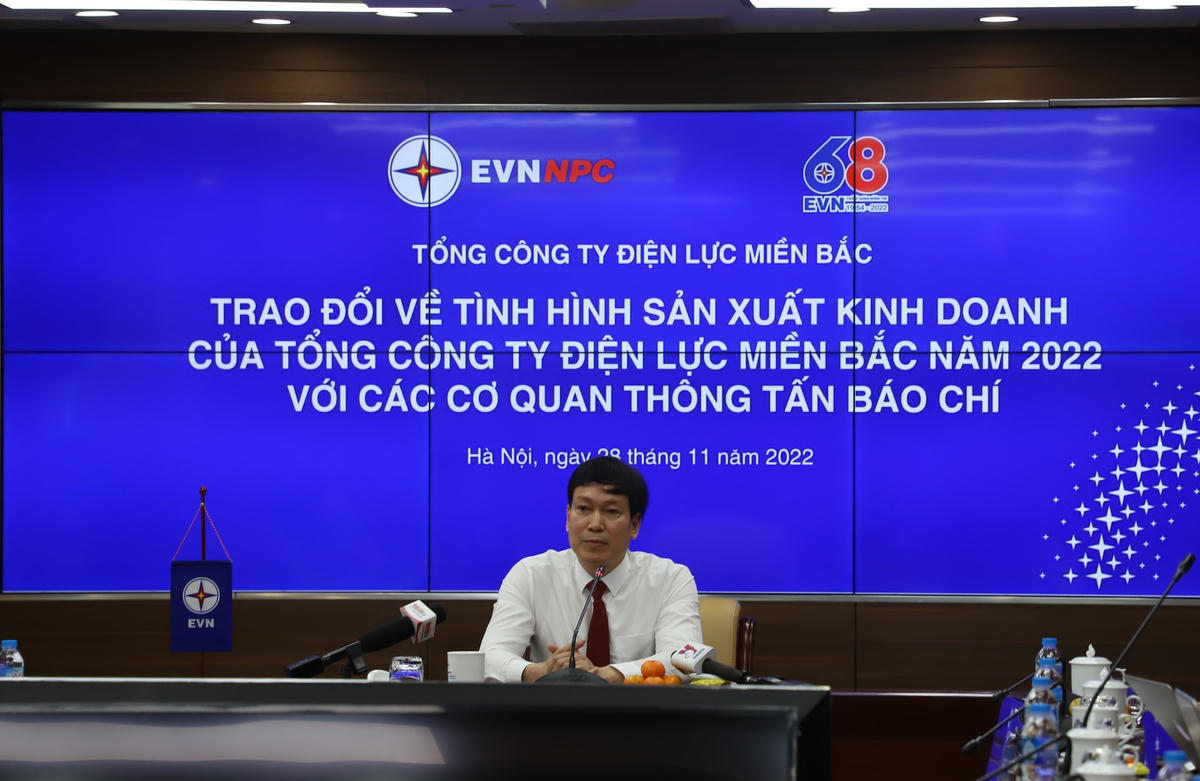 Ông Phan Tử Lượng, Phó Tổng giám đốc Tổng công ty Điện lực miền Bắc.