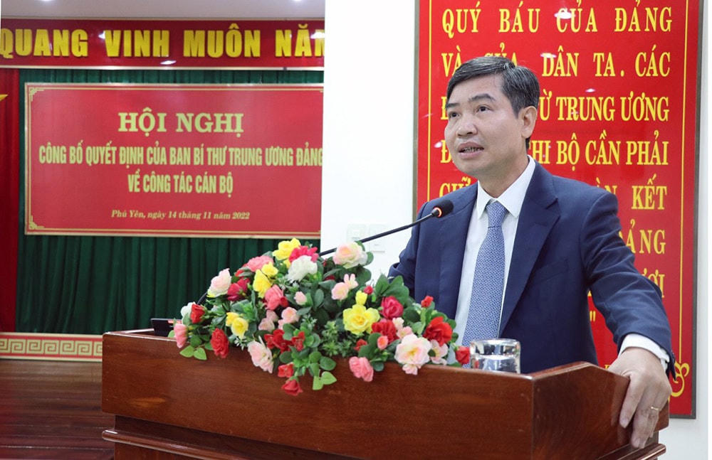 Ông Tạ Anh Tuấn, Phát biểu và nhận nhiệm vụ.