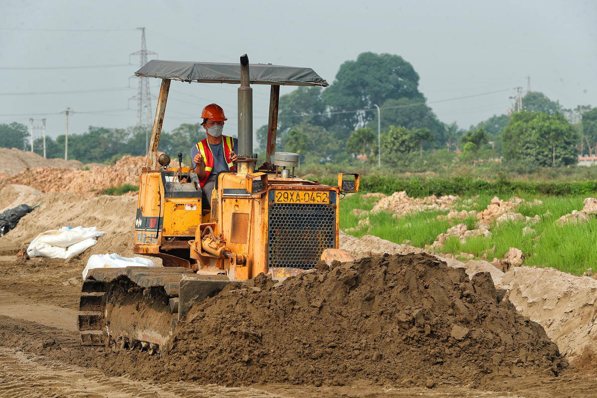 Dự án đường Vành đai 4 sau 5 tháng thi công giờ thế nào?