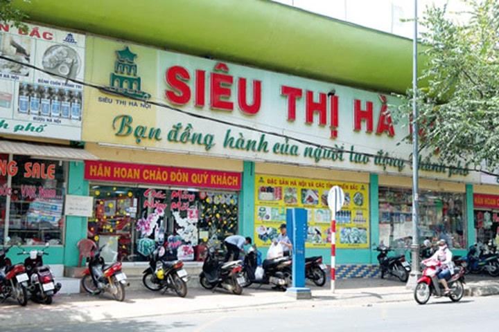 Một chi nhánh của chuỗi siêu thị Hà Nội tại TP HCM.