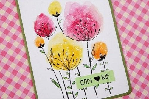 Những mẫu thiệp 20-10 handmade đẹp, sinh động