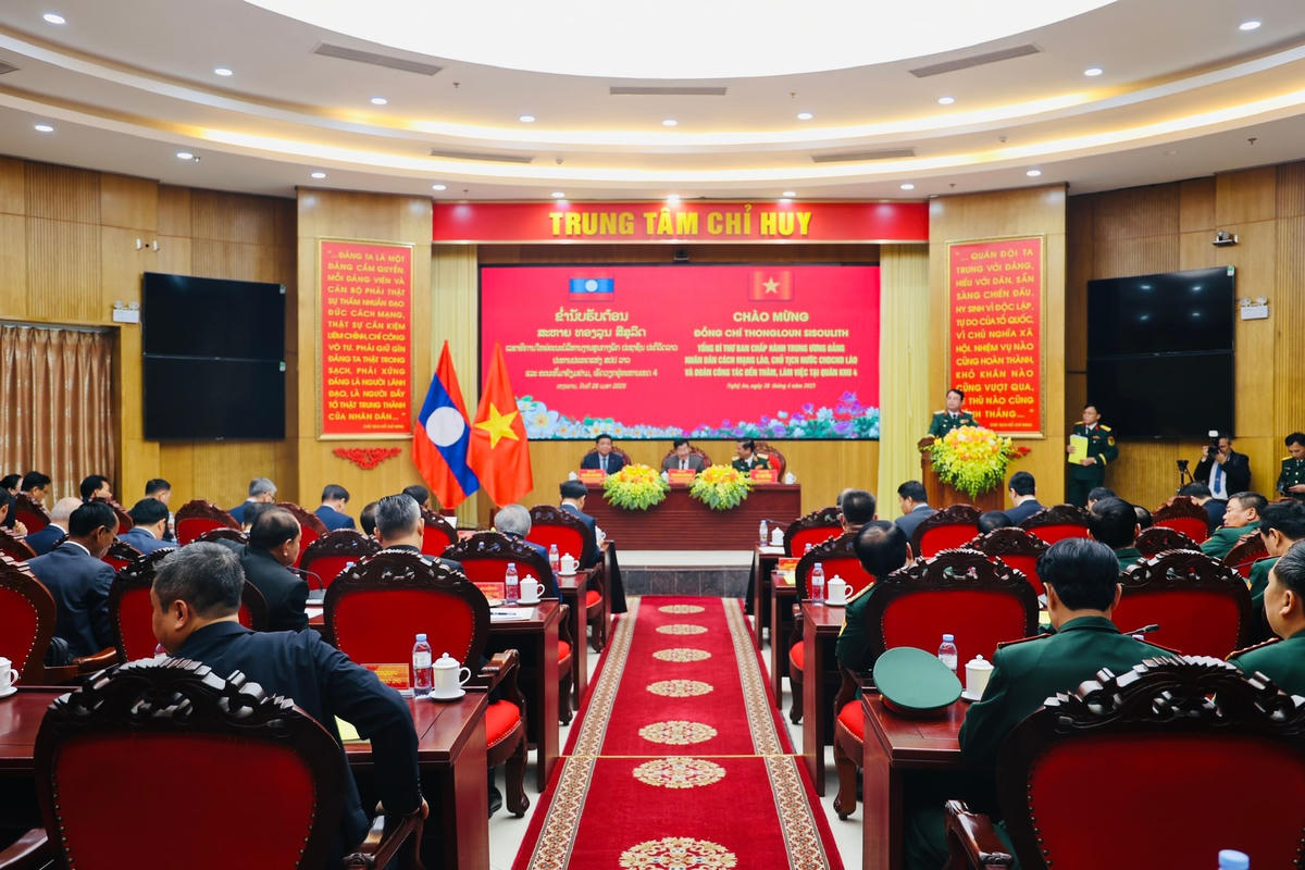Tổng Bí thư, Chủ tịch nước Lào đến Việt Nam dự Lễ kỷ niệm 30/4- Ảnh 8.