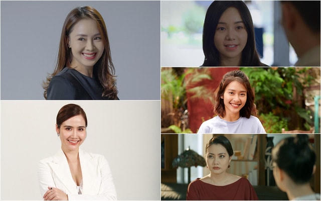 Top 5 đề cử hạng mục "Diễn viên nữ ấn tượng" giải VTV Award 2022 được đánh giá cân tài cân sức. Ảnh: VTV. 