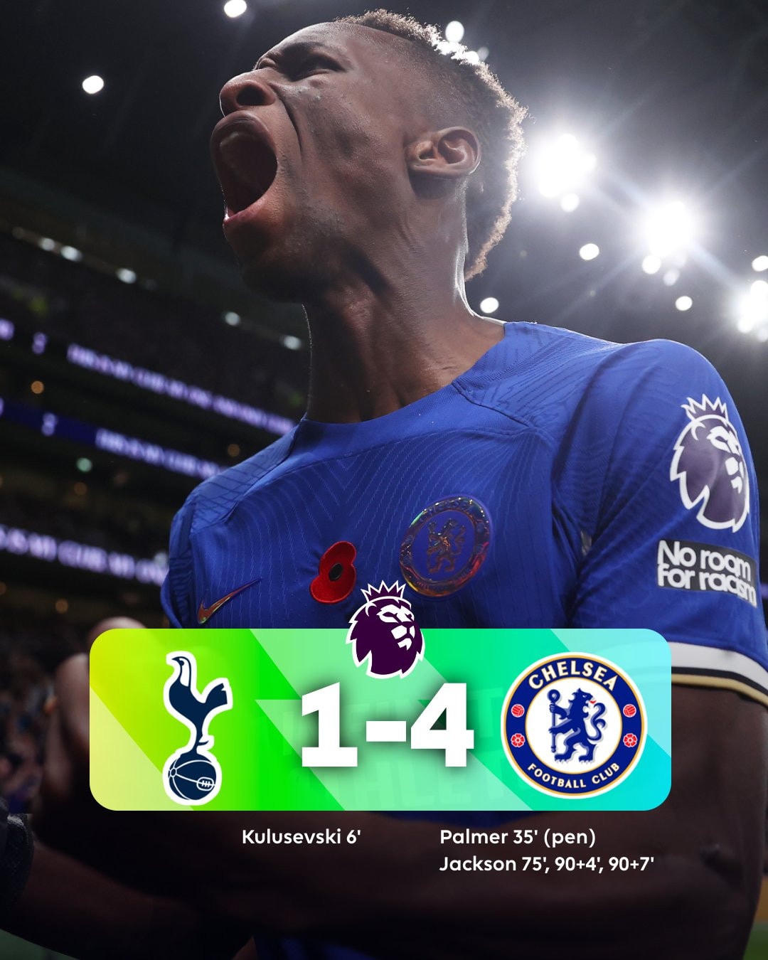 Chelsea giành chiến thắng giòn giã trong trận derby London.