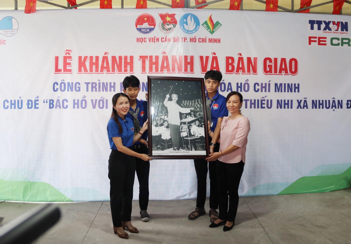 Không gian văn hóa Hồ Chí Minh vừa được khánh thành tại xã Nhuận Đức (huyện Củ Chi, TP HCM).Ảnh: Hồng Phúc