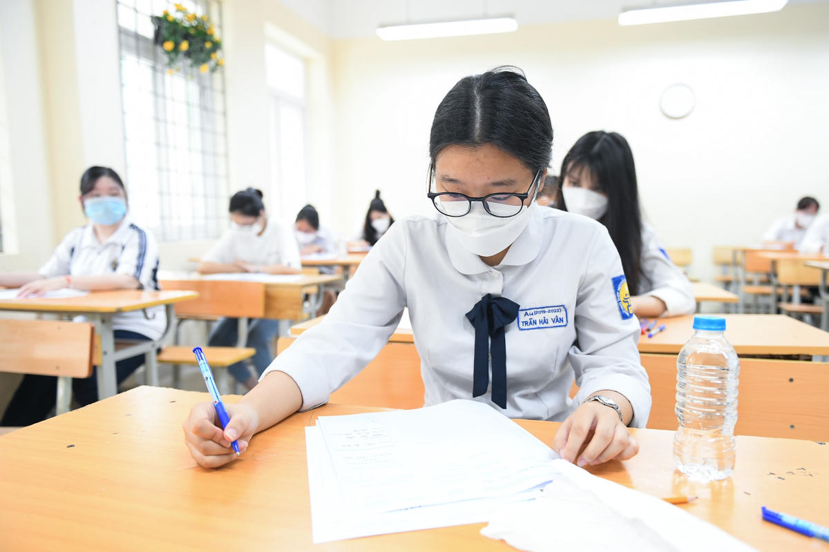 Thí sinh dự thi tốt nghiệp THPT năm 2022 (Phạm Quang Vinh) 