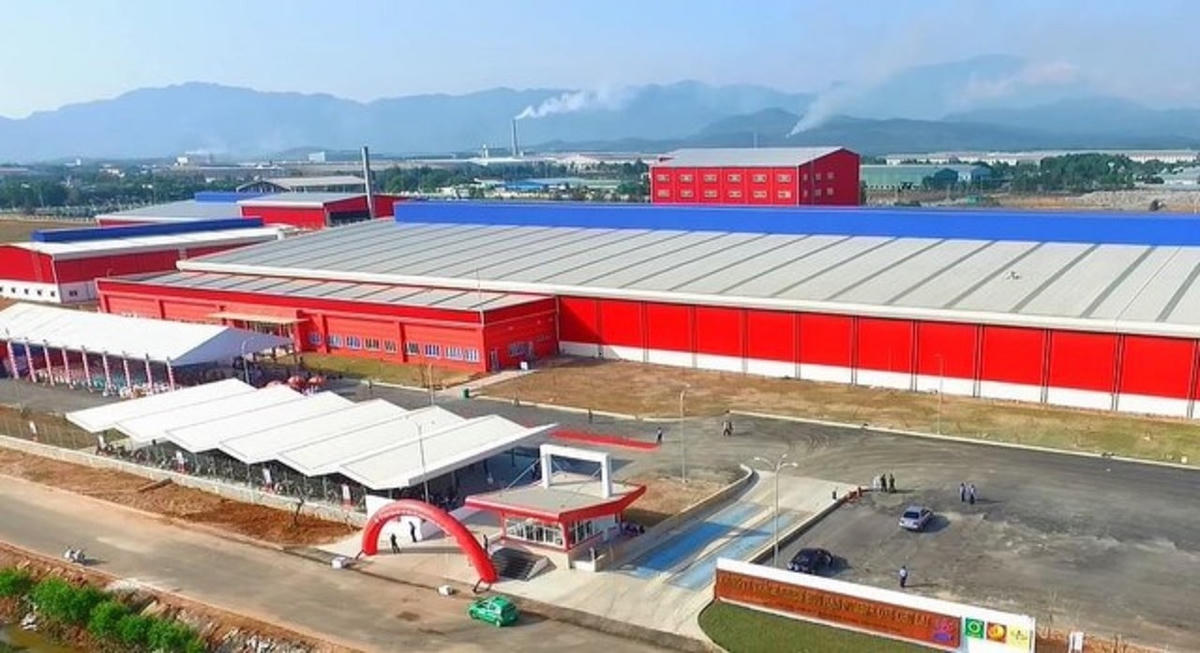 Một góc công ty Number one Chu Lai tại Quảng Nam.