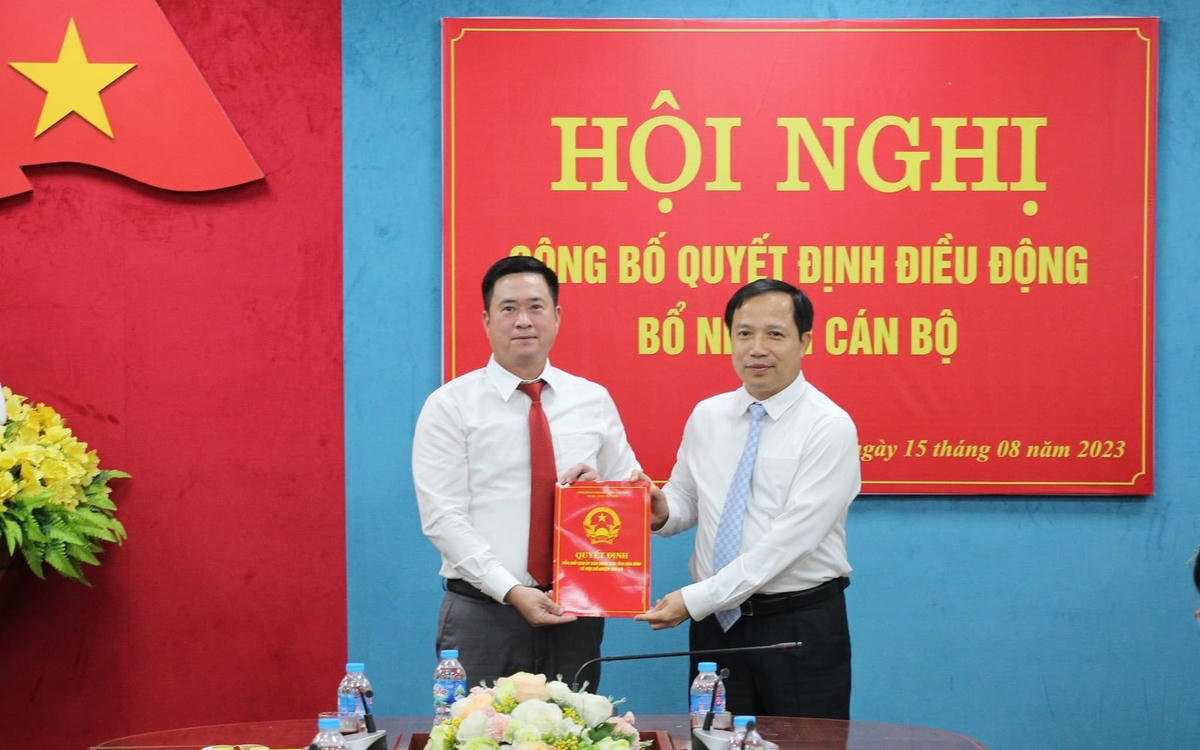 Ông Ngô Ngọc Mỹ -  Phó Chánh văn phòng UBND tỉnh Hòa Bình được điều động, bổ nhiệm làm Phó Giám đốc Sở Kế hoạch và Đầu tư Hòa Bình.
