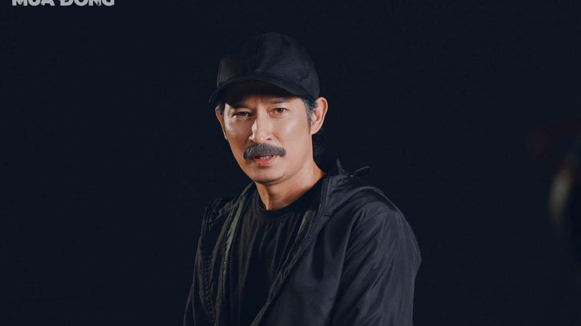 Tạo hình của Huy Khánh trong "Mặt trời mùa đông".