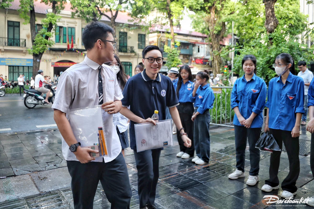 Thí sinh dự thi tốt nghiệp THPT năm 2024. Ảnh: Lê Khánh.