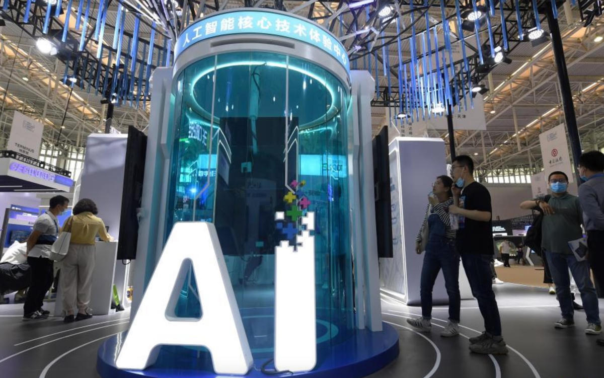 Một triển lãm trí tuệ nhân tạo (AI) thế giới ở Trung Quốc. Nguồn: Xinhua.  