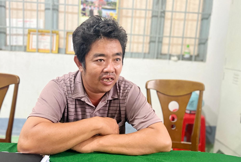 Đối tượng Danh tại cơ quan Công an. 