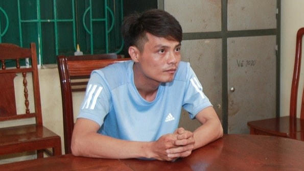 Đối tượng Triệu Thành Đạt. Ảnh: Công an tỉnh Thái Nguyên.