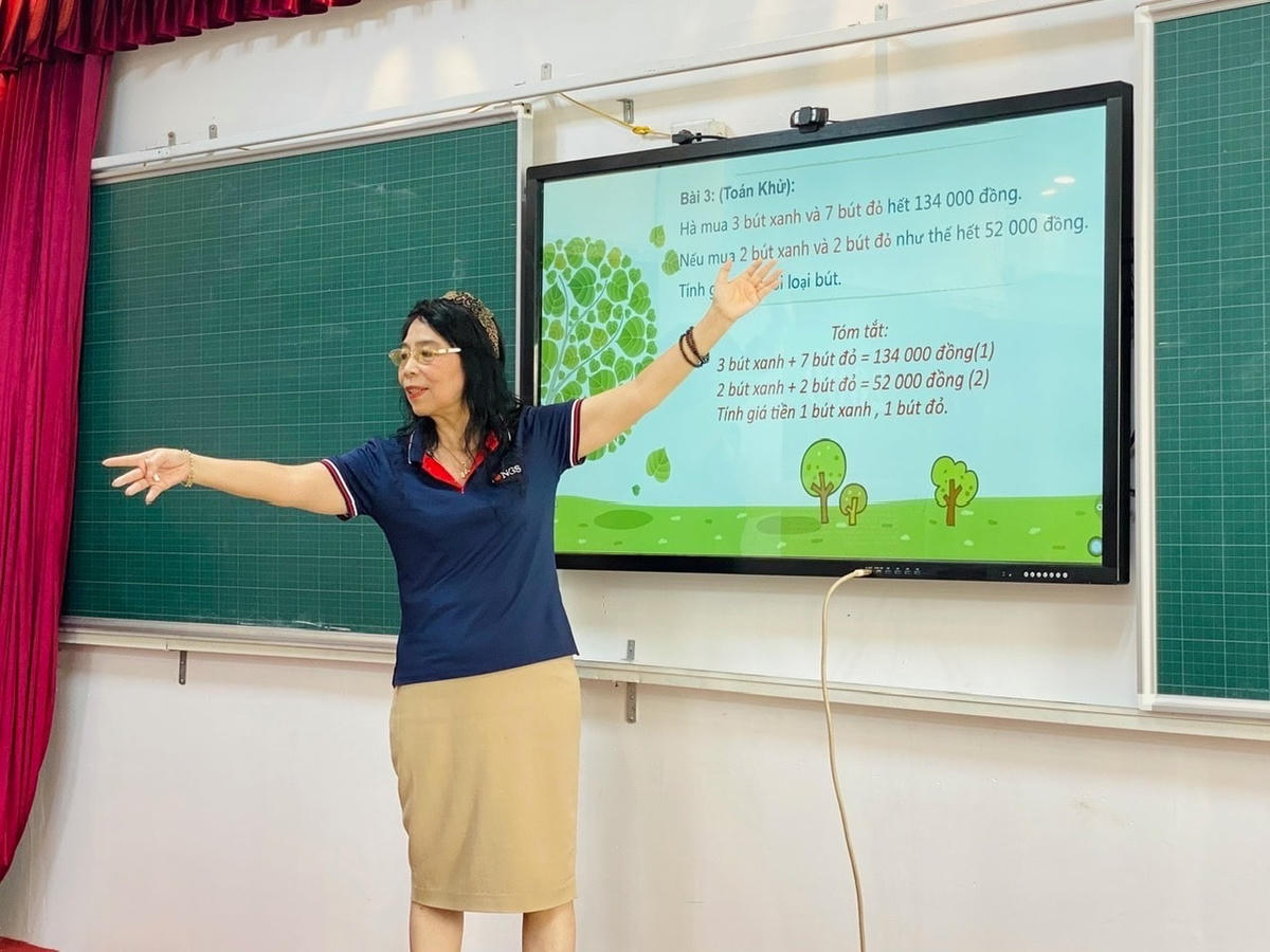 Nhà giáo Lê Thị Bích Dung - Phó Chủ tịch Hội đồng quản trị (HĐQT), nhà đồng sáng lập Hệ thống Trường liên cấp Newton.