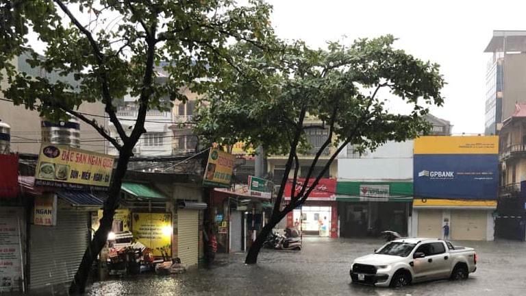 Thủ đô Hà Nội được dự báo có mưa ngày cuối tuần. 