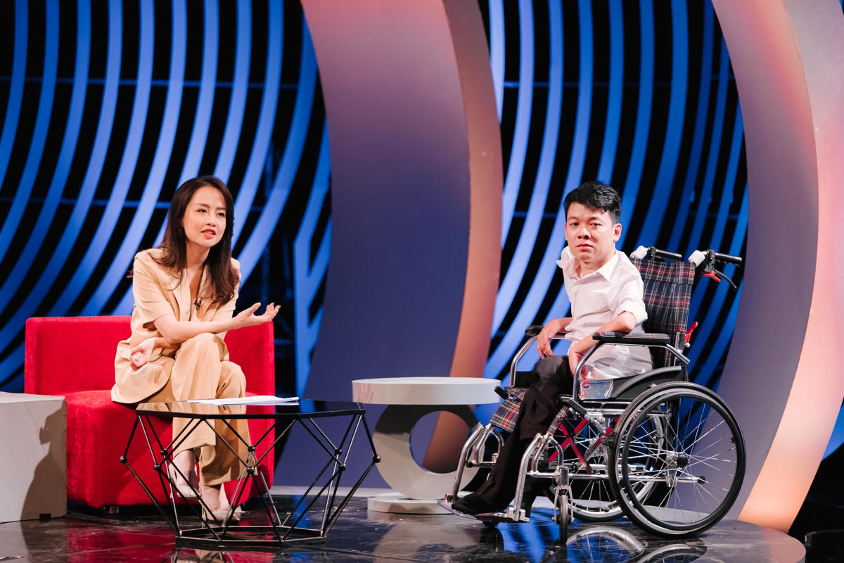 Nguyễn Trung Hậu mong muốn lan tỏa niềm vui, nghị lực sống đến với những người khuyết tật.